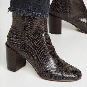 Dolce Vita Cyan Block Heel Booties